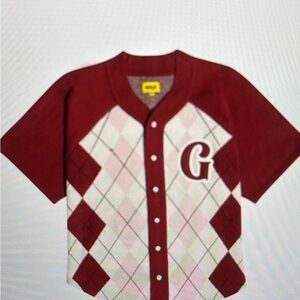 Monarch Argyle Baseball Jersey